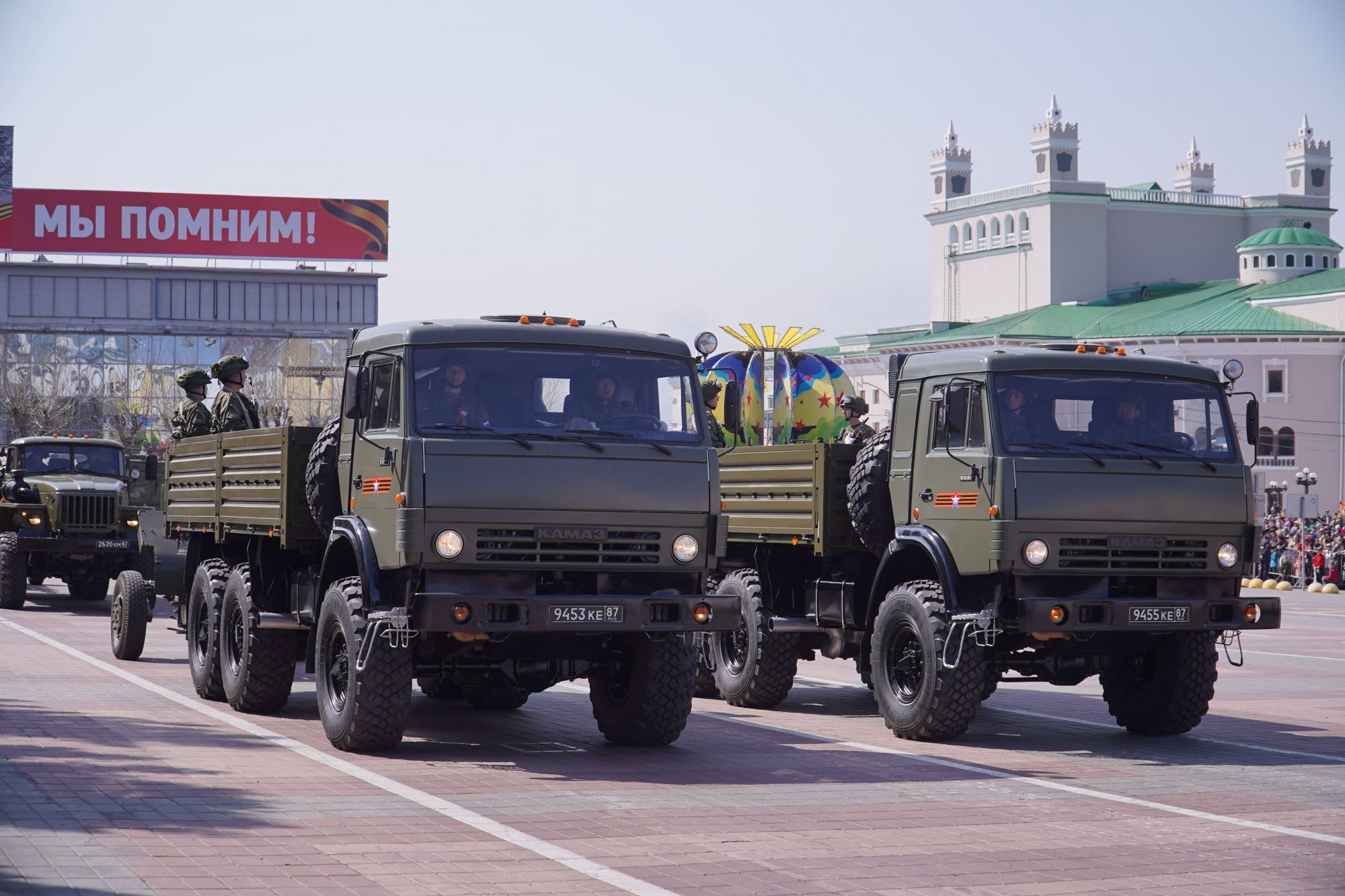 На главной площади столицы Бурятии прошел парад Победы - Новости -