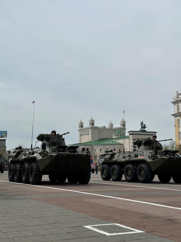 В Улан-Удэ прошёл парад Победы - Новости - ГАУК РБ «Республиканский центр  народного творчества»